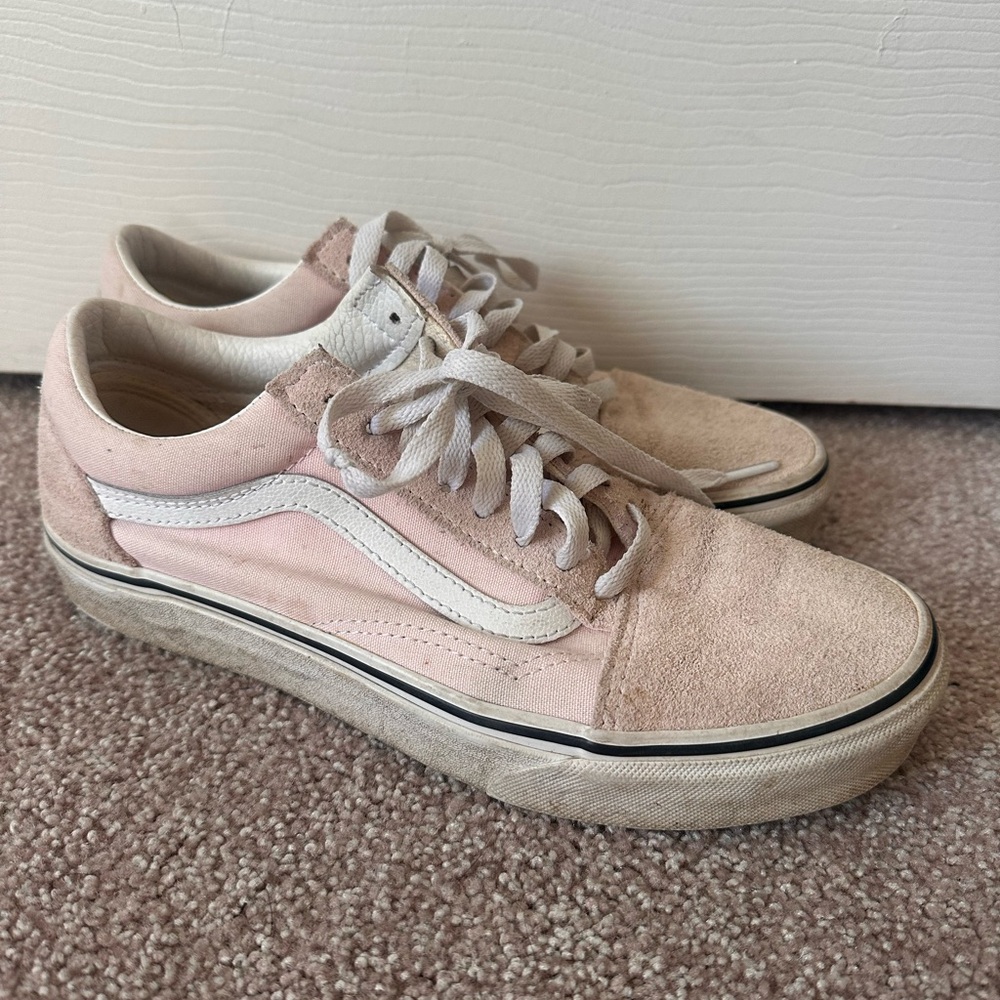 Vans Women's Soft Pink Shoes